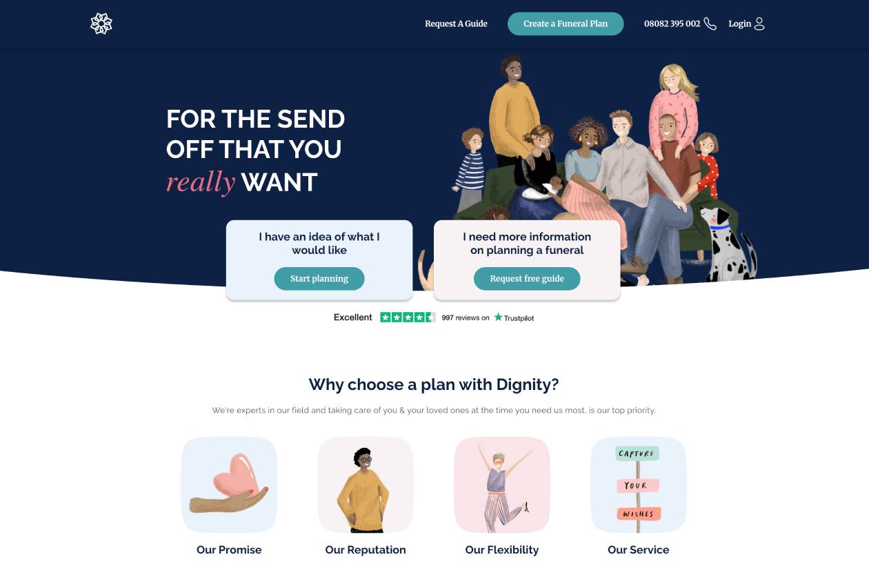 Dignity Funeral Plans